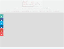 Tablet Screenshot of callroserealty.com
